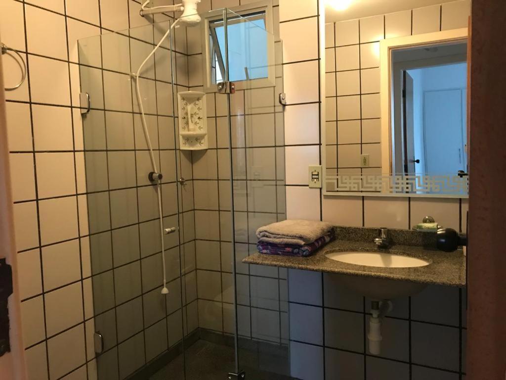 Apartamento Pe Na Areia E Aguas Tranquilas No Centro De Guarapari Exterior foto